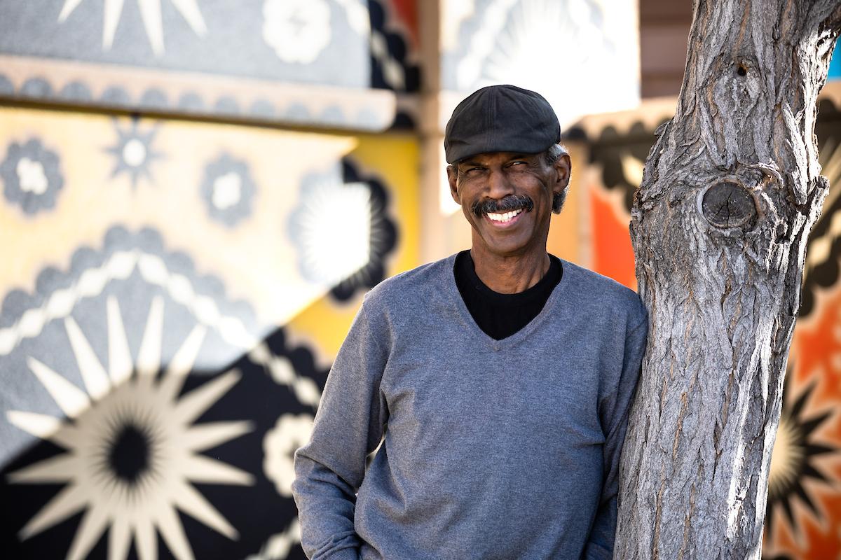 After 50 years, Travis Broxton is finishing his college experience and graduating from MSU Denver. Nov. 12, 2021. Photo by Sara Hertwig